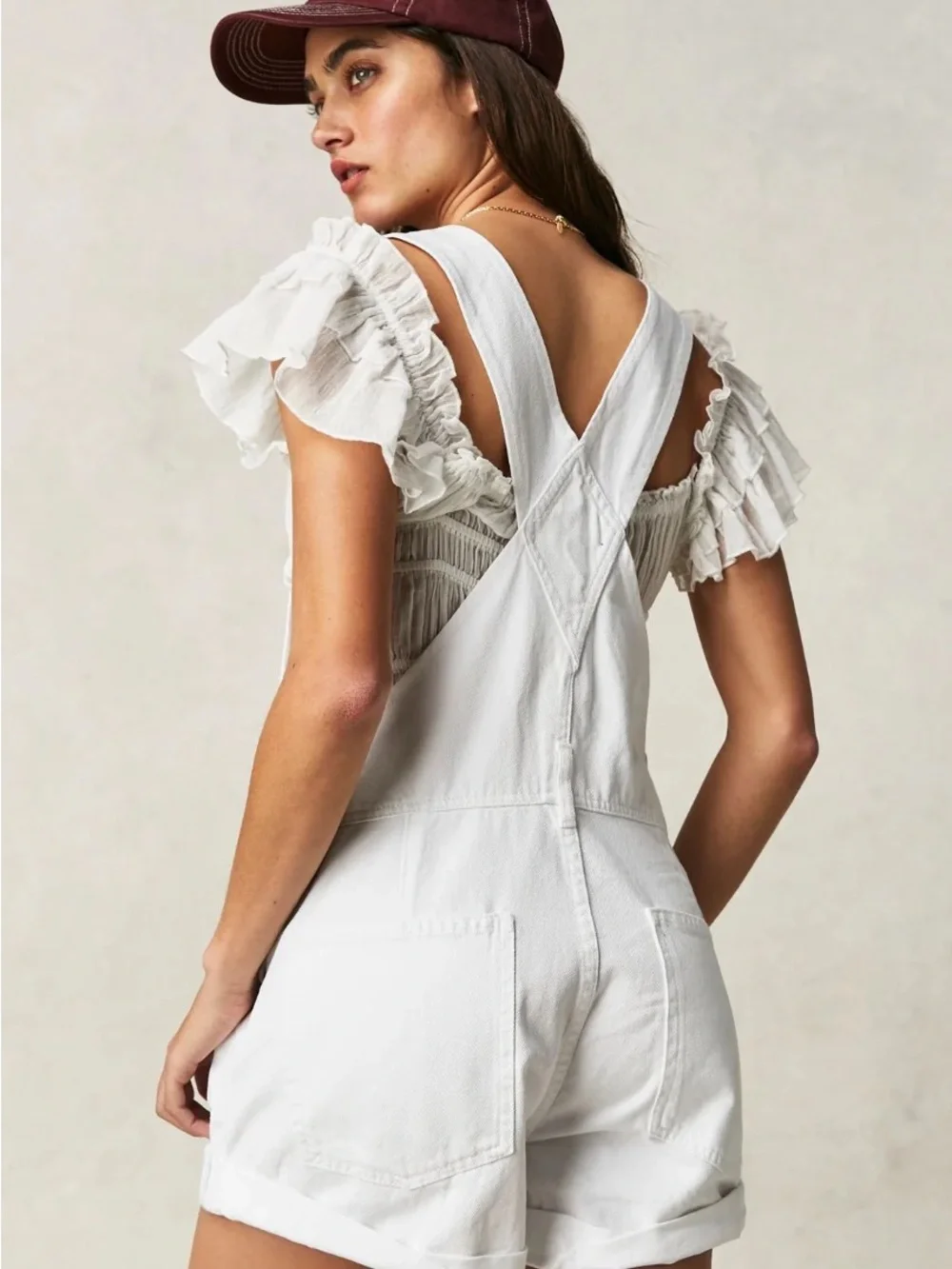 Free People Ziggy Shortalls